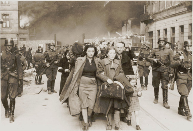 The Day of Remembrance commemorates the warsaw ghetto uprising of April - May 1943.