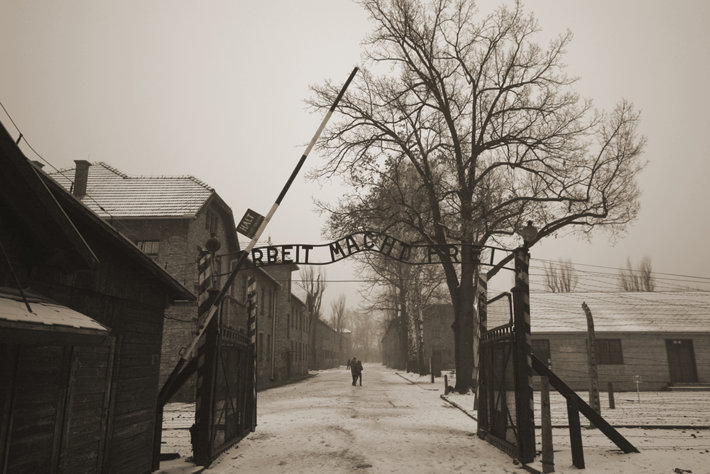 Auschwitz death camp. ( photo by AAR-Studio Shutterstock.com)